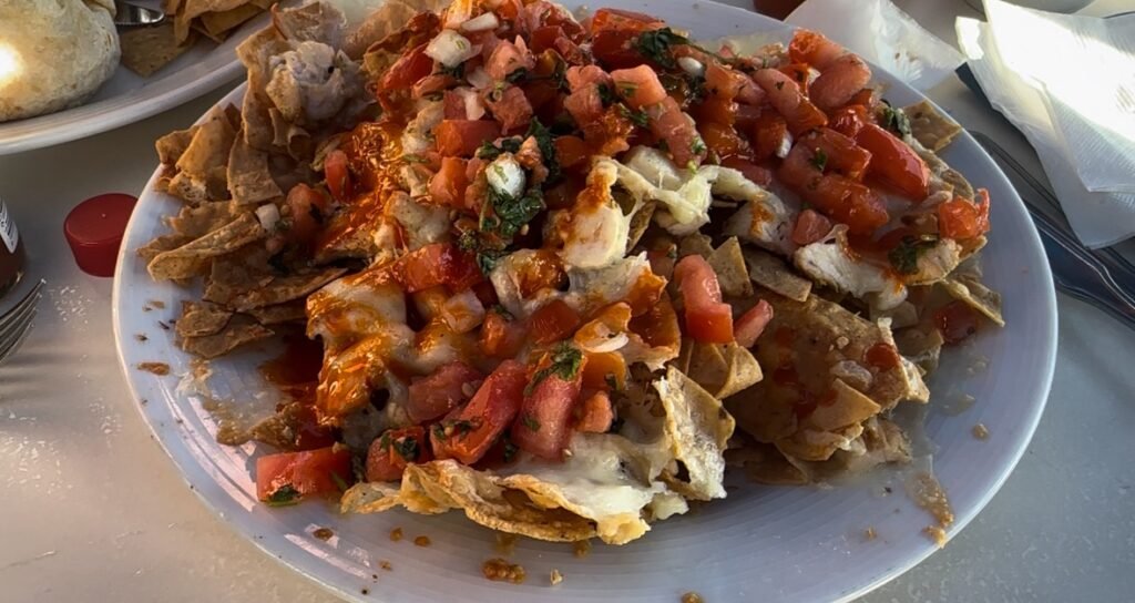 The CLiffs chicken Nachos